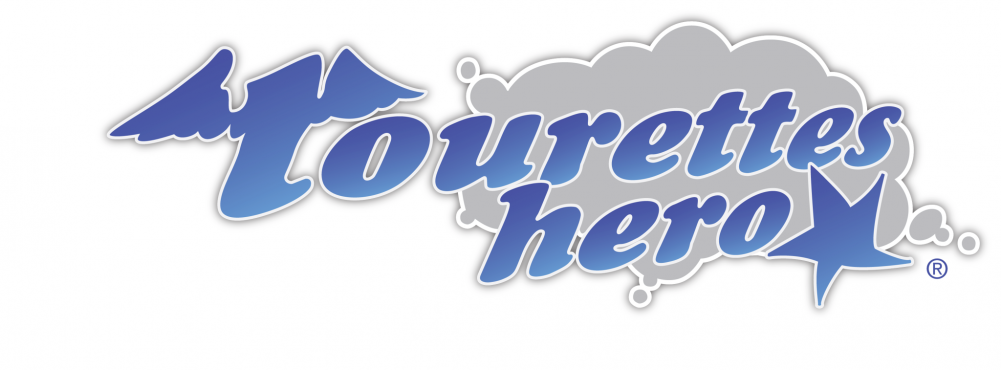 Touretteshero banner logo